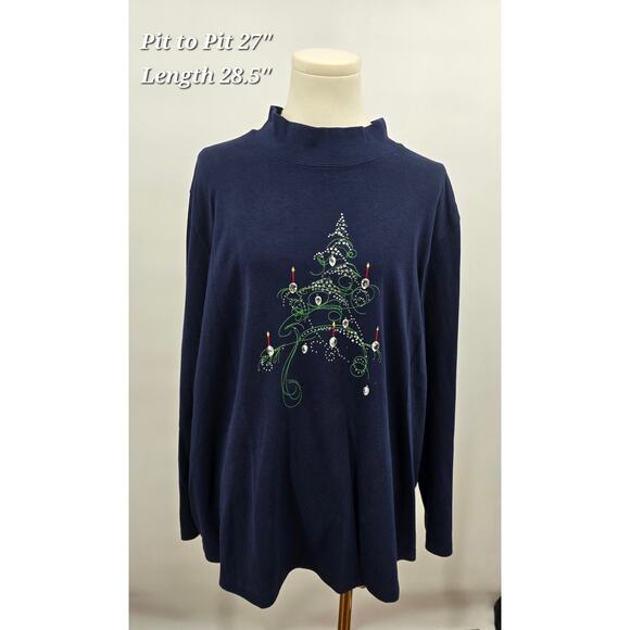 Vintage Santa Crewneck Sweater Size and Brand Unknown - Picture 1 of 3